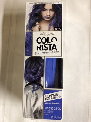 L'Oreal Paris Colorista Semi-Permanent Color - Indigo 500
