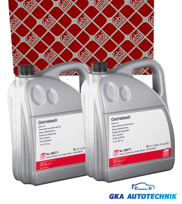 10L Liter Febi DSG Automatikgetriebeöl für VW TL 52 182 Gelb Febi 39070