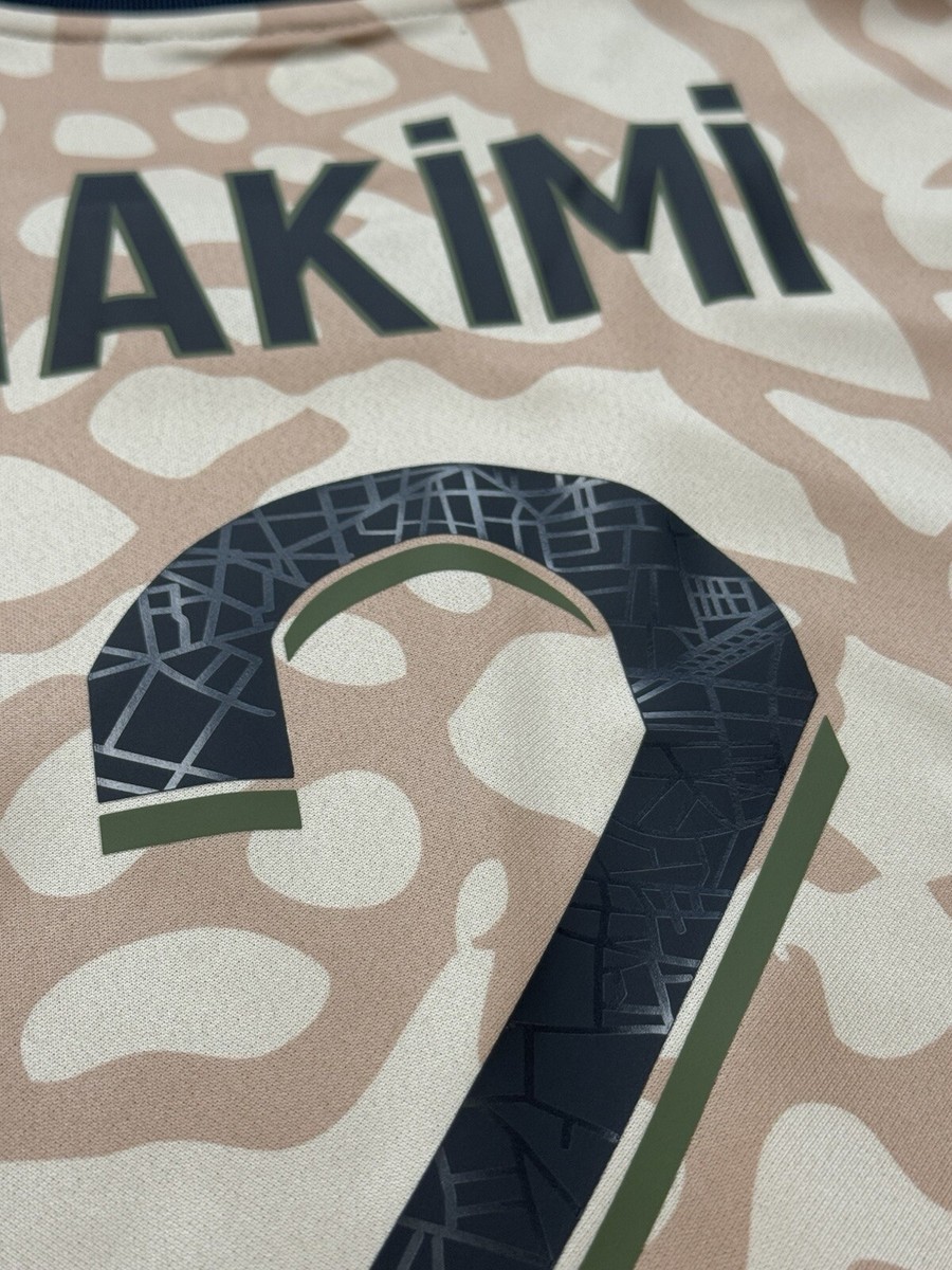 Maillot PSG 2024/25 Hakimi #2 – Version Joueur – Taille M (Slim) – Neuf