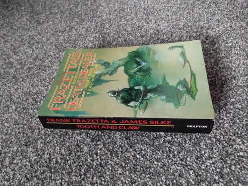 Frazetta's Death Dealer Tooth & Claw Vintage Fantasy Frank Frazetta Book 3 1991 - Imagen 9 de 12