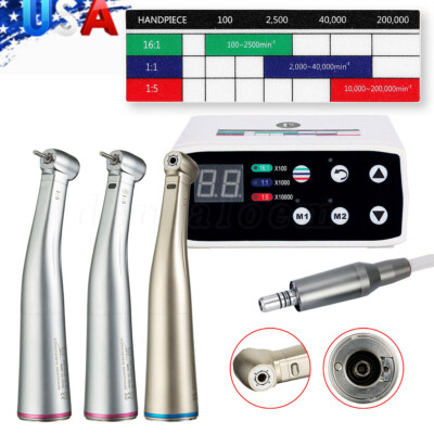 NSK Style Dental Electric Motor System Clinical Micromotor 1:1 1:5 Handpiece