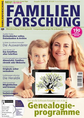 FAMILIENFORSCHUNG - Ahnenforschung leicht gemacht - Magazin - Neu!