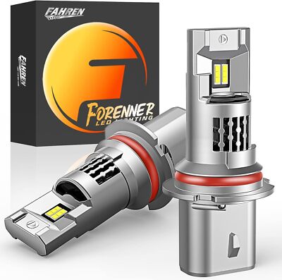 Fahren Forenner 9007/HB5 LED Light Bulbs 80W 28000LM 6500K Cool White Pair