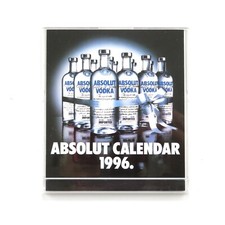 Absolut Vodka Compact Desk Calendar 1996 Jewel Case