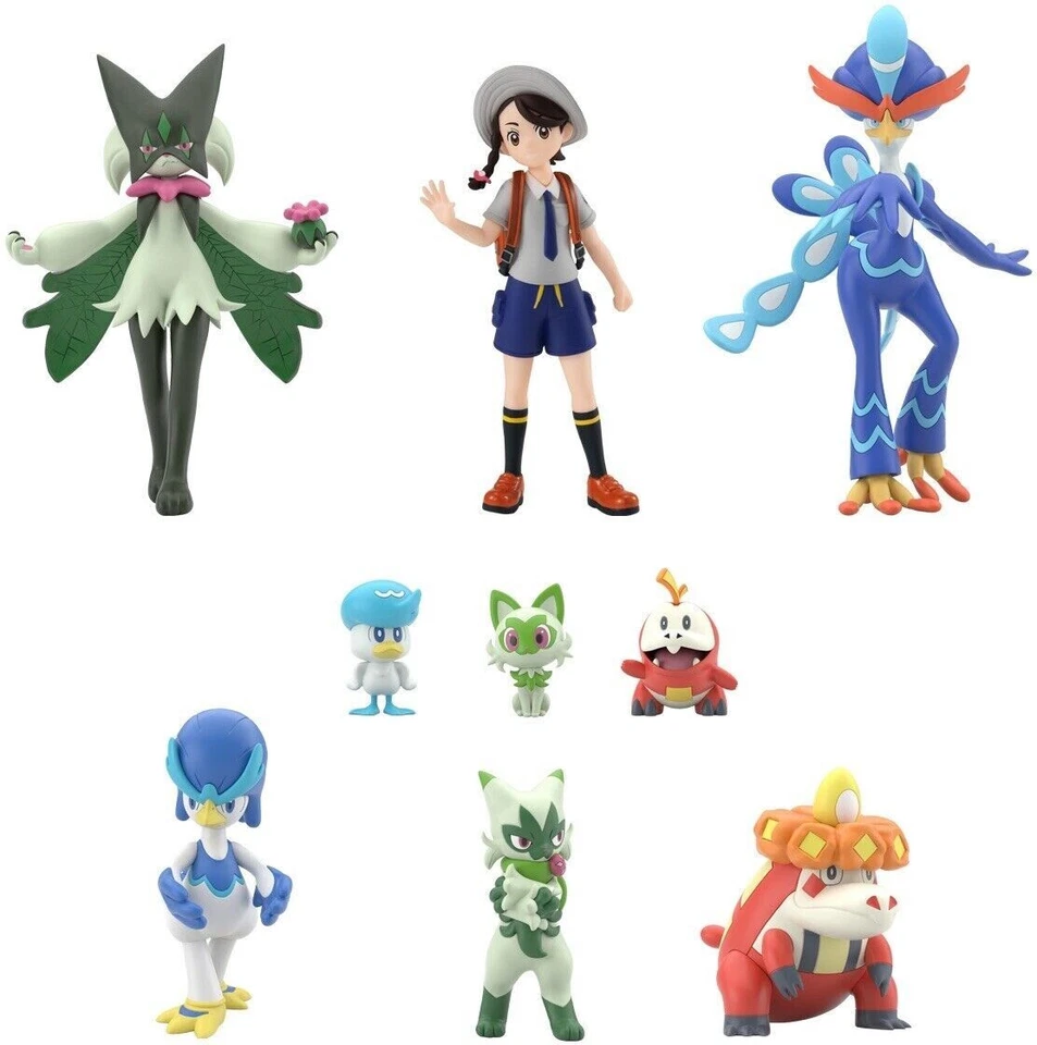 Pokemon Scale World Paldea Region Figure Scarlet & Violet Your Pick! - Image 4 of 4