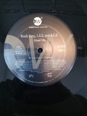 MOBB DEEP, L.E.S. & A.C.D. Street Life/ORGANIZED CONFUSION Decisions 12'' (441)