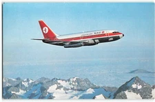 Postcard Airline NATIONAL AIRWAYS Boeing 737 Twinjet Unposted VPC0.