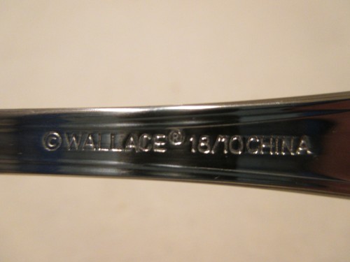 2 Wallace Rockport 18/10 Stainless Teaspoons - Picture 7 of 7