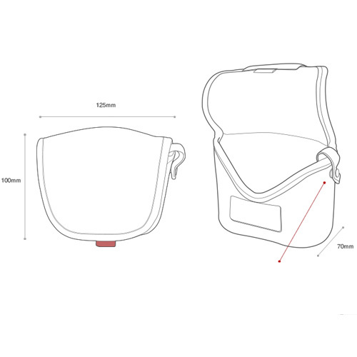 Matin D-SLR Camera Neoprene Compact Body Case Pouch for Nikon D5500 D5600 D5700 - Picture 7 of 10