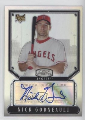 2007 Bowman Sterling Refractor 123/199 Nick Gorneault #BS-NG Auto 17ka
