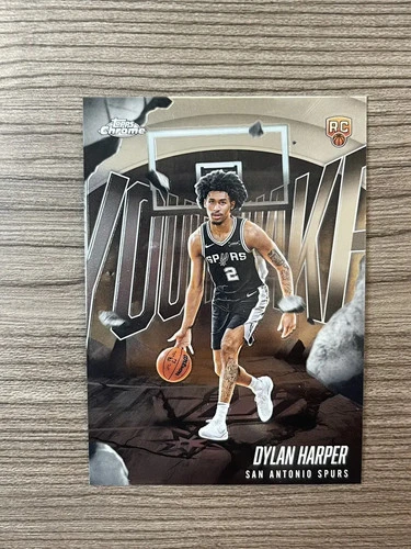 2025-26 Topps Chrome Dylan Harper RC Rated Rookie Youth Quake #A2 FT78