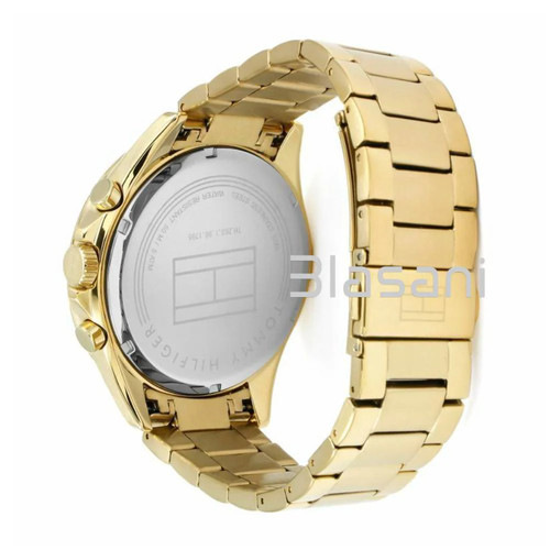 Tommy Hilfiger 1791121 Men's Gold-Tone Stainless Steel Watch 46mm - Picture 2 of 4