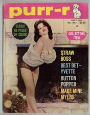 Purr-r 1963 V1#1 Cheesecake Photography 80pgs...