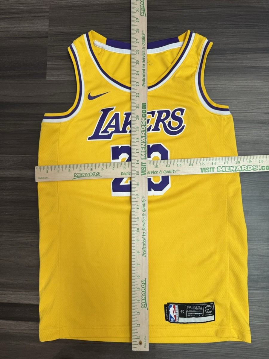 Nike Los Angeles LA Lakers LeBron James #23 NBA Swingman Jersey