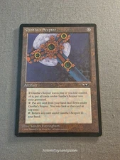 MTG Alliances Gustha's Scepter #162 Magic The Gathering Rare Free Shipping