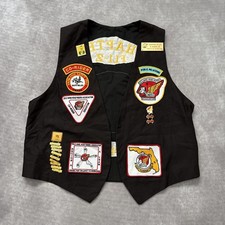Vintage 90s Gold Wing Road Riders Tampa GWRRA Vest Mens 44 Biker Florida Honda