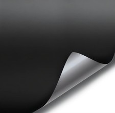 Matte Black Vinyl Wrap Adhesive Film 1ft X 2ft Air Release Sheet Diy