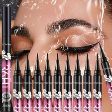 3pcs/5pcs Waterproof Black Eyeliner Pencils-Smudge-Proof, Long-Lasting Beginner