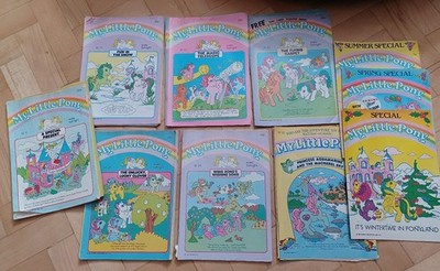 Vintage G1 My Little Pony Magazine 1-69 Comic Collection UK 1985-1988 Hasbro MLP