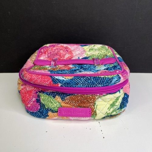 Vera Bradley kultiges Schmuck Zug Etui in Superbloom Muster 7" - Neu ohne Etikett