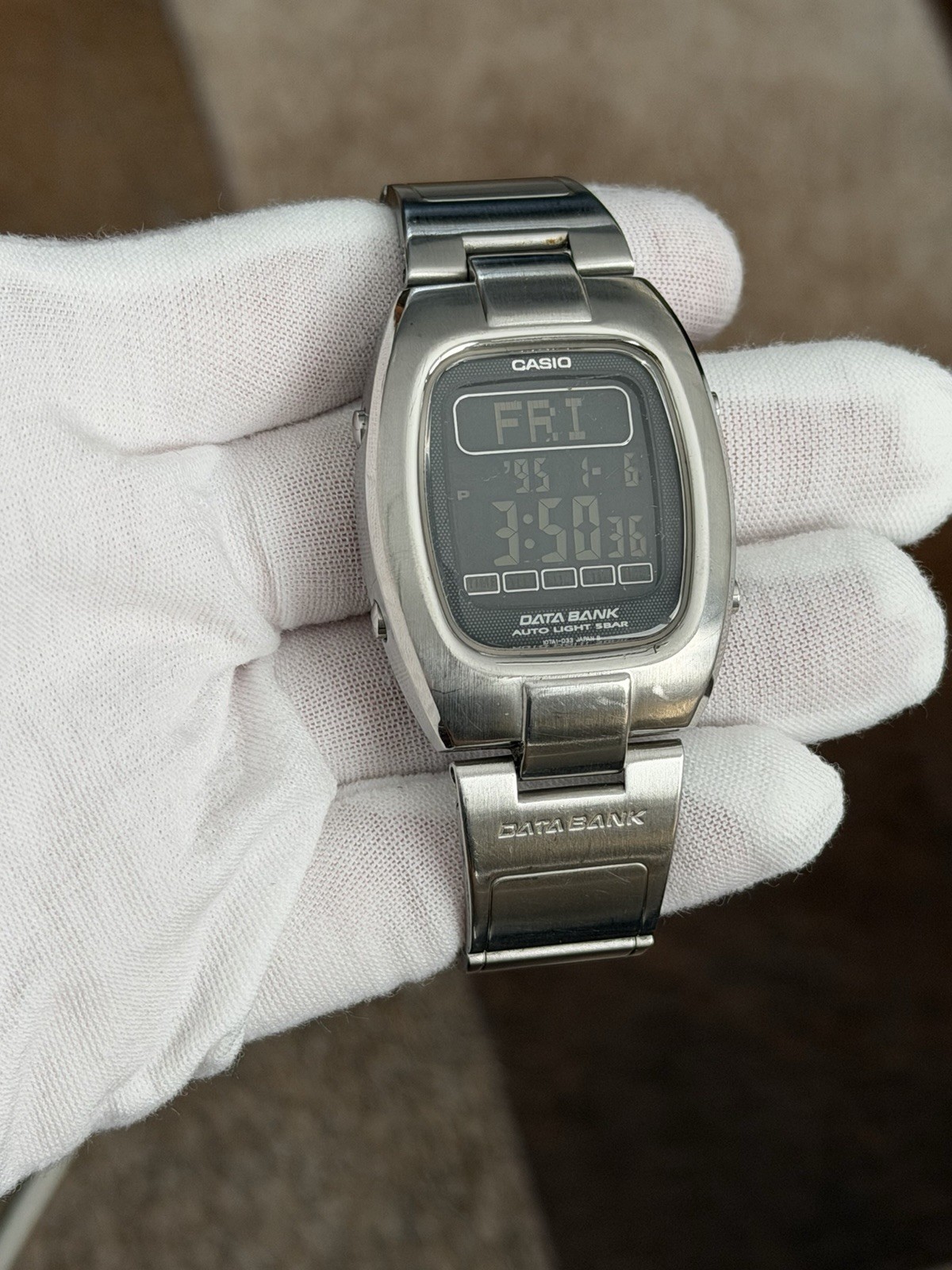 Rare Vintage Casio Data Bank DB-101 Men’s Digital Watch Module 1841 JDM 1990s