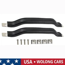 2Pcs Interior Door Handle Pull Strap Black Fit for Jeep CJ5 CJ7 CJ8 Wrangler YJ