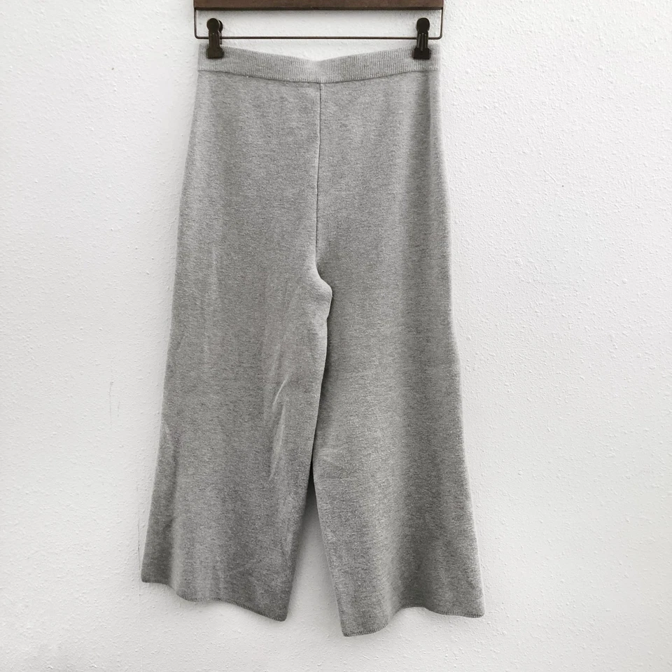 J. Pantalón Suéter Pierna Ancha Mezcla Algodón/Poliéster/Lana Merino Crew Talla Pequeña Foto 2 de 4
