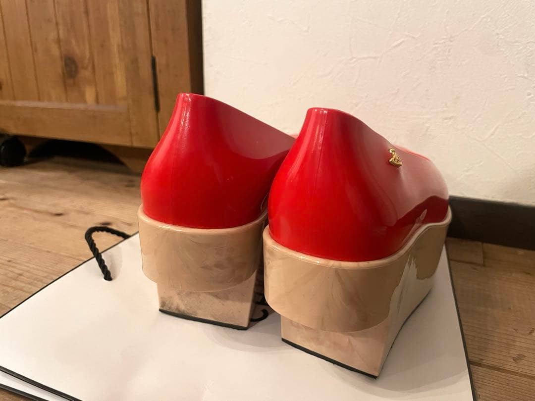 Vivienne Westwood x Melissa Rocking Horse Ballerina Shoes Red
