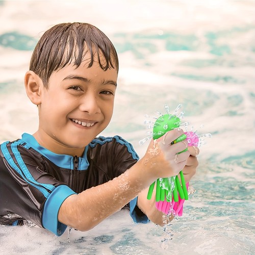 3 pieces Octopus Water Balls, Rubber Kids Bath Toys, Sensory Stress Relief Pool - Bild 5 von 6
