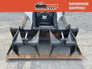 2024 BOBCAT 74" INDUSTRIAL GRAPPLE BUCKET FOR SKID STEER LOADERS, DUAL CYLINDER