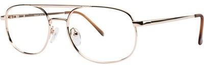 Gallery Stanley Eyeglasses Eye Glasses Gold Authentic New 54mm Men