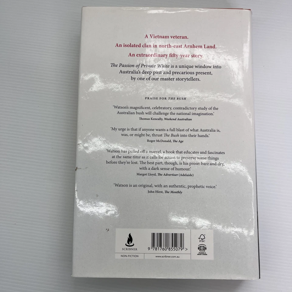 The Passion of Private White by Don Watson Hardcover Book Biography - image 2 of 4