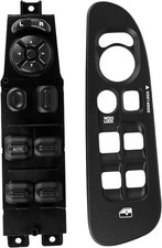 Power Window Switch with Black Bezel for 2002-2010 Dodge Ram 1500 2500 3500, 01-