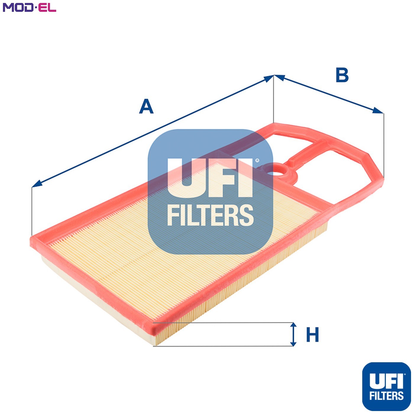 Ufi Filters Ufi 30.124.00 Air Filter - Image 3