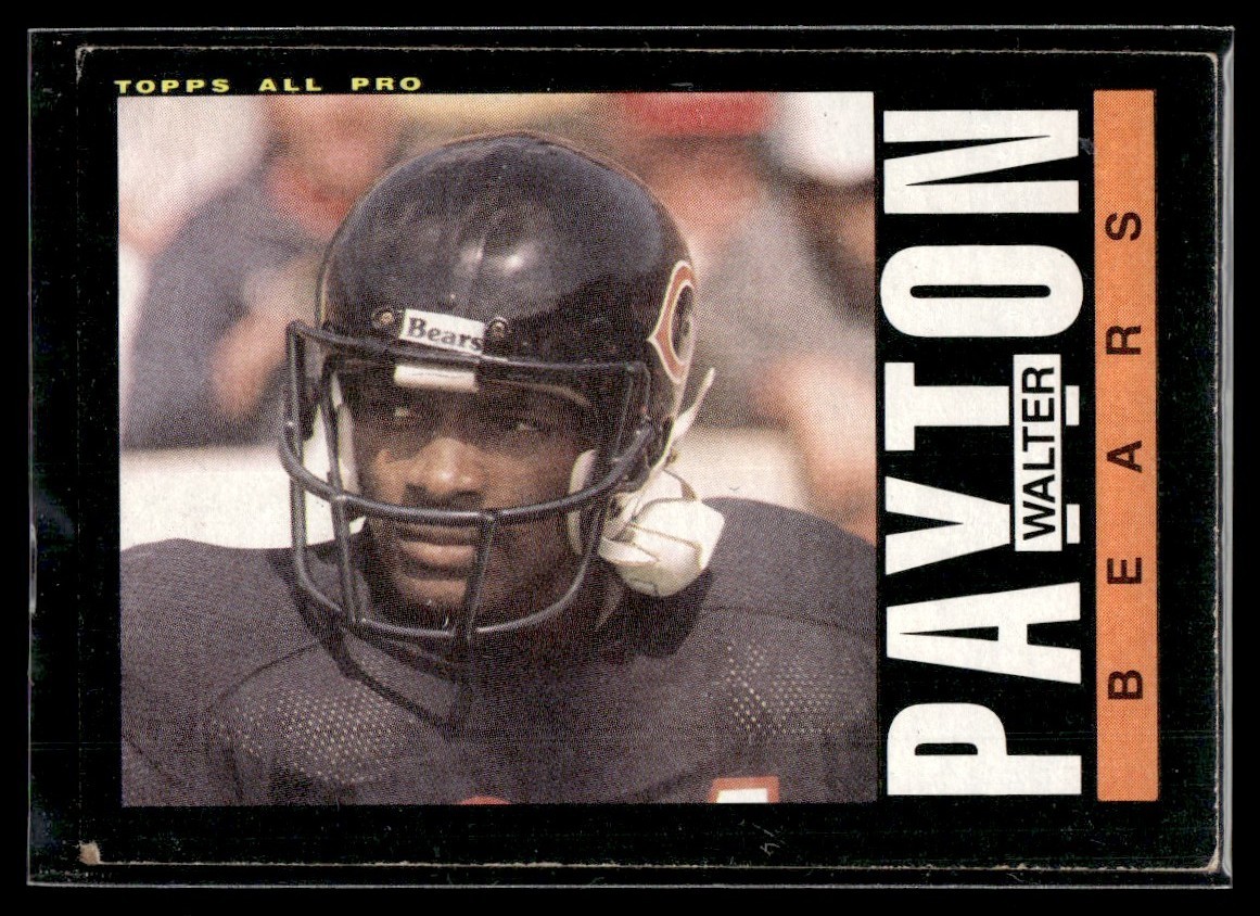 1985 Topps Walter Payton Chicago Bears #33