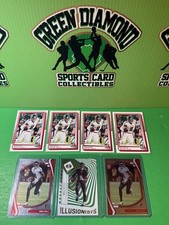 (7) ATLANTA FALCONS KYLE PITTS ROOKIE CARD LOT ABSOLUTE, PANINI ILLUSIONS