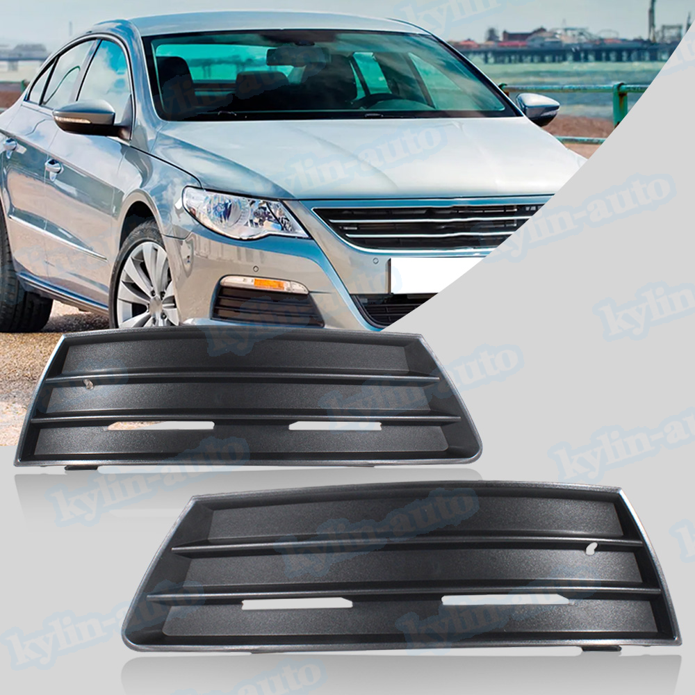 Grille De Calandre Avant Pour VW Passat CC (357) 2008-2012 - Noir/Chrome - Neuf