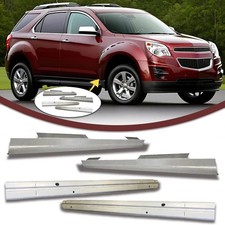 Inner Outer Rocker Panels Fits 2010-2017 Chevy Equinox Gmc Terrain 4pc Kit