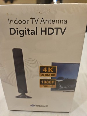 New WAVE Indoor Digital HDTV Antenna BRAND NEW 100+ Channels HD Quality