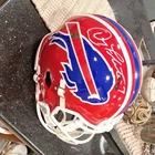 Buffalo Bills Doug flutie Signed Football Helmet Beckett Auth full-size  authent