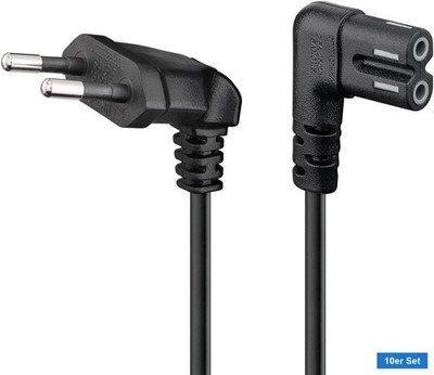 Anschlusskabel mit Eurostecker für Sonos Schwarz von 1 - 5m+Sets