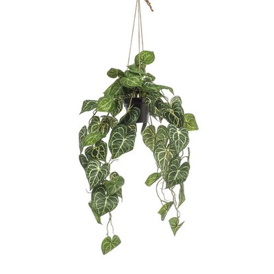 Kunstpflanze, Kunstbaum, Anthurium Clarinervium 80 cm