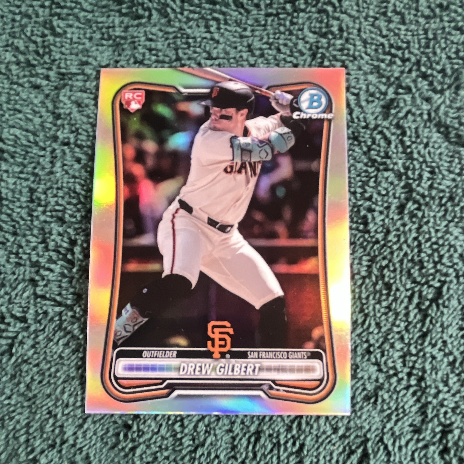 2026 Bowman Chrome Drew Gilbert Red Rookie Refractor