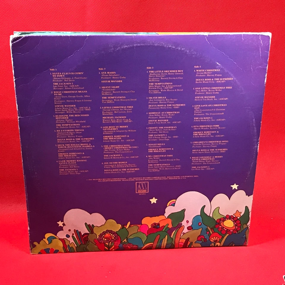 VARIOUS A Motown Christmas 1973 UK Double vinyl LP Jackson 5 Diana Ross xmas - Image 3 of 4