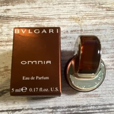 Bvlgari Omnia Eau de Parfum Miniature Collectible 5ml 0.17 fl.oz Bottle new