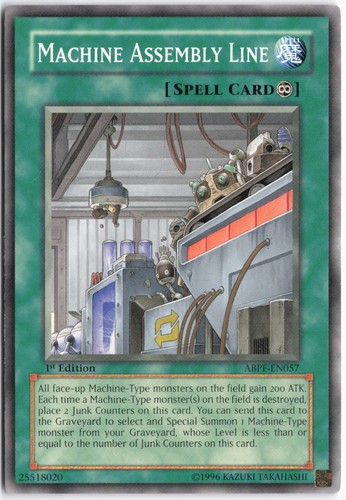 Machine Assembly Line [1st Edition] ABPF-EN057 card