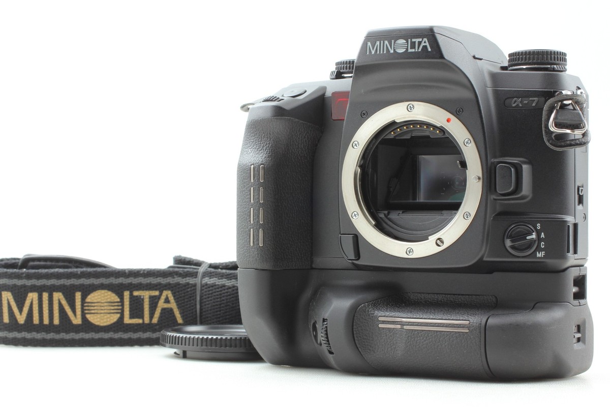 訳あり　MINOLTA α7 a7 Dynax Maxxum ミノルタ - 美品 Minolta Maxxum 7 Dynax 7 a7 with AF Zoom 35-80mm F/4-5.6