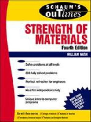 Schaum's Outline of Strength of Materials Paperback William A. Na