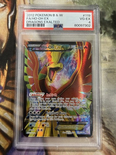 Ho-Oh-EX graded PSA 4 for sale on eBay