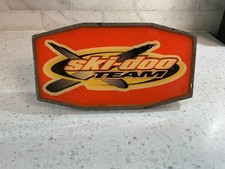 Vintage Ski Doo Snowmobile Race Team Trailer ...